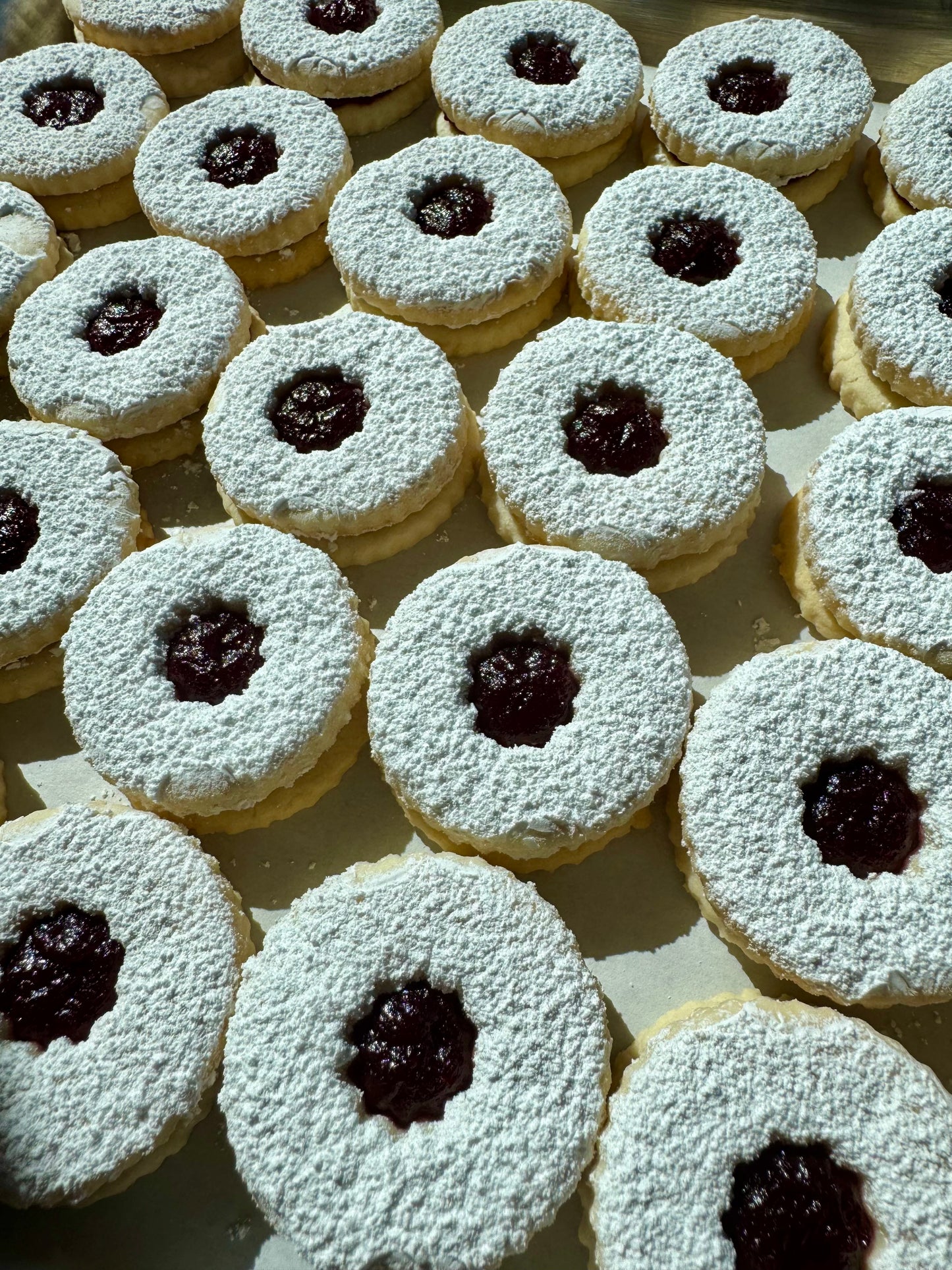 Linzer Cookies